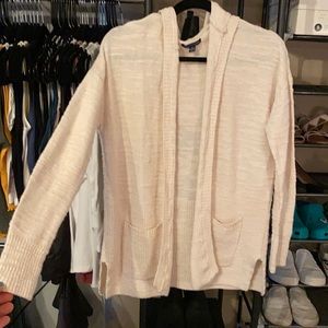 AE cream cardigan
